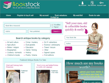 Tablet Screenshot of bookstock.co.uk